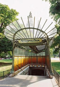 Édicule Guimard - Metro - porte Dauphine - Ratp