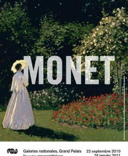affiche expo Monet 2010
