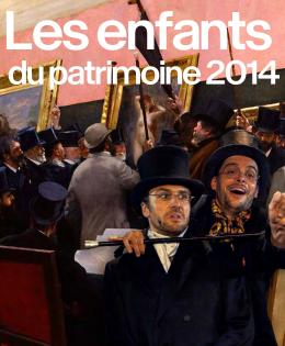 D’ART HOMME NU DEVANT CHIEN ÉTONNÉ LES ENFANTS DU PATRIMOINE 2014