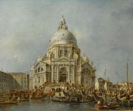 Le Doge de Venise se rend à la Salute - Francesco Guardi