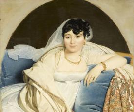 Portrait de madame Rivière - Ingres