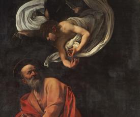 Saint Matthieu et l'ange - Caravage