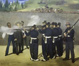 L'Exécution de l'Empereur Maximilien du Mexique - Edouard Manet