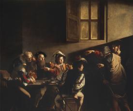 La Vocation de saint Matthieu - Caravage