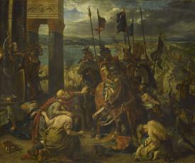 Prise de Constantinople par les croisés - Delacroix