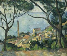 Paysage de l'estaque à Marseille