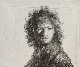 Rembrandt faisant la moue