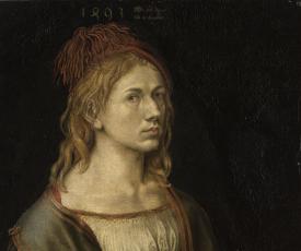 autoportrait de Durer avec un chardon