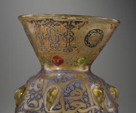 lampe de mosquée en verre