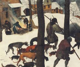 chasseurs et leurs chiens