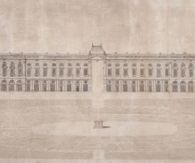 dessin d'architecture, façade