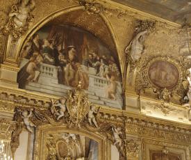 voussure avec une peinture