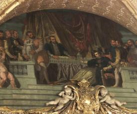 Catherine de Médicis entourée d'artiste
