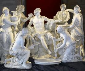 Apollon servi par les Nymphes