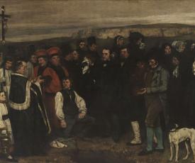Un enterrement à Ornans