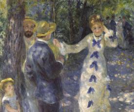 La Balançoire, Auguste Renoir