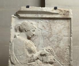 Stèle funéraire de Philis, fille de Cléomédès