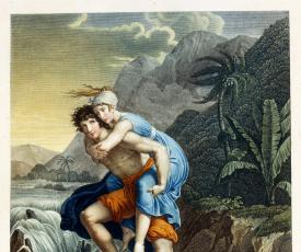 Illustration pour "Paul et Virginie" de Bernardin de Saint-Pierre