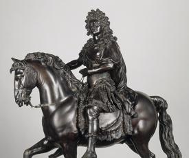 Louis XIV (1638-1715), roi de France, à cheval