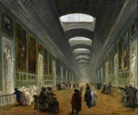 Projet d’aménagement de la Grande Galerie, vers 1789