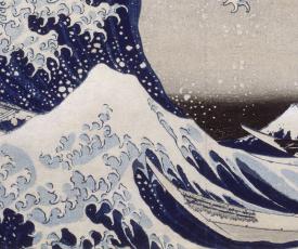 Détail de "La Grande vague"