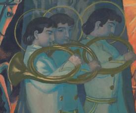 Le Miracle Les trois anges sonnant du cor Maurice Denis (1870-1943)