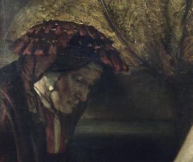 Bethsabée au bain Détail de la femme âgée Rembrandt Harmenszoon van Rijn (1606-1669)