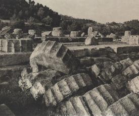 Ruines du temple de Zeus à Olympie