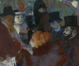 Au Moulin Rouge, Henri de Toulouse-Lautrec (1864-1901)