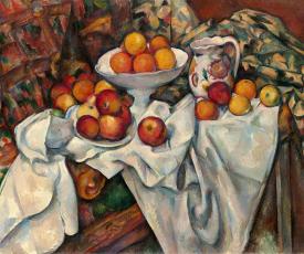 Paul Cézanne (1839-1906), Pommes et oranges. Vers 1899, peinture (huile sur toile), 74 × 93 cm. Paris, musée d’Orsay