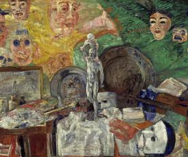 Ensor、NATURE EVENTAILE AVEC MORTE