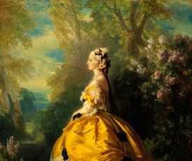 L’Impératrice Eugénie en Marie-Antoinette -Franz Xaver Winterhalter 