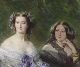 L’Impératrice Eugénie entourée des dames de sa cour - Franz Xavier Winterhalter 