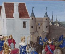 Grandes Chroniques de France - Jean Fouquet - enluminure - BNF