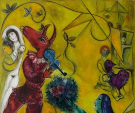 La Danse - Marc Chagall - Nice, musée national Marc Chagall