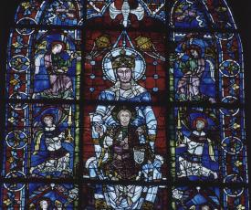 Notre-Dame de la Belle Verrière - Chartres, cathédrale Notre Dame - vitrail