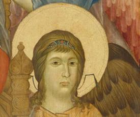 La Maestà - Cimabue - musée du Louvre