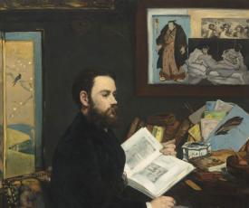 Émile Zola - Edouard Manet - musée d'orsay