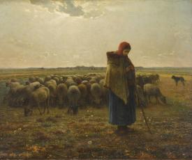 La Grande Bergère - Jean-François Millet - musée d'Orsay