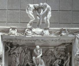 La Porte de l'Enfer - Rodin - plâtre - musée d'Orsay