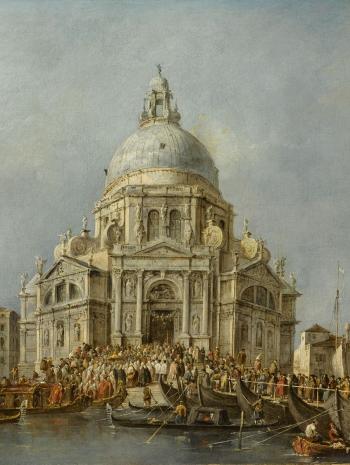 Le Doge de Venise se rend à la Salute - Francesco Guardi