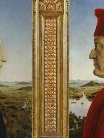 Frédéric de Montefeltre et de Battista Sforza - Piero della Francesca