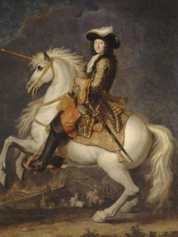 Portrait équestre de Louis XIV - Houasse
