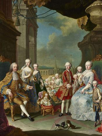 François I<sup>er</sup>, Marie-Thérèse et leurs enfants