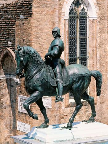 Statue équestre de Bartolomeo Colleoni - Verrochio - Venise