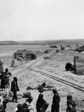 Fouilles près de la Porte d'Ishtar