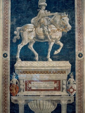 Monument équestre de Niccolò da Tolentino 