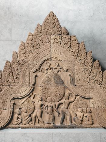 Fronton du temple de Banteay Srei