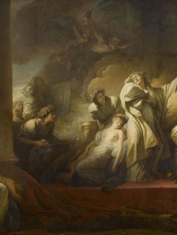 Le grand prêtre Corésus se sacrifie pour sauver Callirhoé