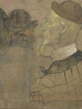 deux hommes de dos